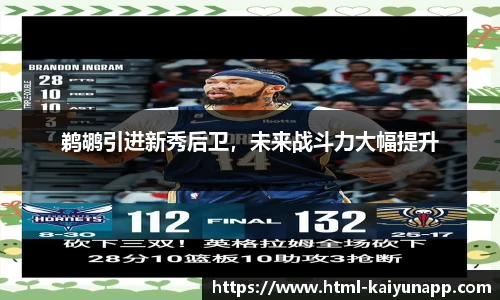 鹈鹕引进新秀后卫，未来战斗力大幅提升